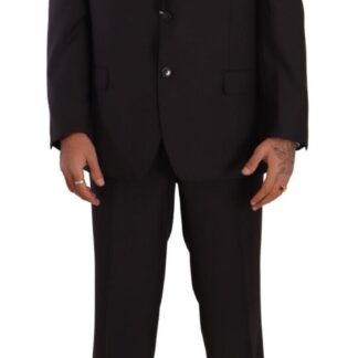 Domenico Tagliente - Elegant Black Two-Piece Suit with Deconstructed Blazer