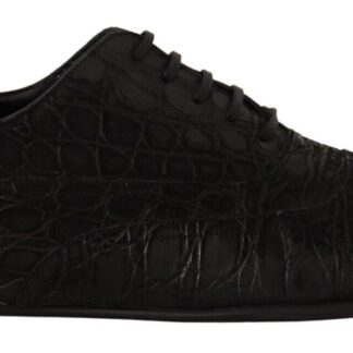 Dolce & Gabbana - Elegant Exotic Crocodile Leather Formal Shoes