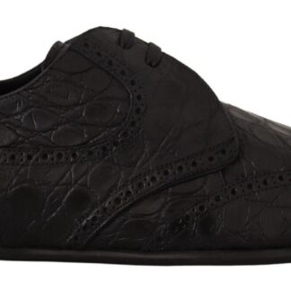 Dolce & Gabbana - Exotic Leather Formal Lace-Up Shoes