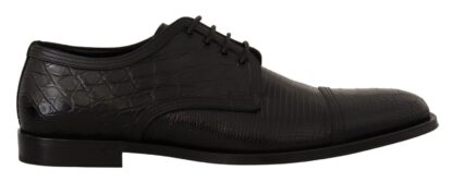 Dolce & Gabbana - Exotic Leather Formal Lace-Up Shoes