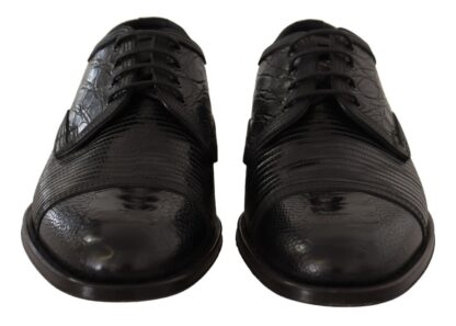 Dolce & Gabbana - Exotic Leather Formal Lace-Up Shoes