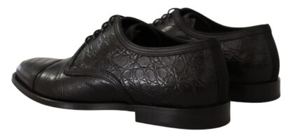 Dolce & Gabbana - Exotic Leather Formal Lace-Up Shoes