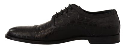 Dolce & Gabbana - Exotic Leather Formal Lace-Up Shoes