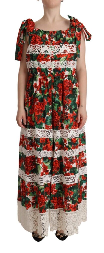 Dolce & Gabbana - Multicolor Floral Maxi Dress