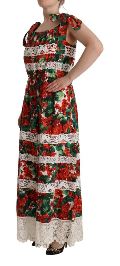 Dolce & Gabbana - Multicolor Floral Maxi Dress