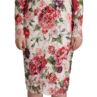 Dolce & Gabbana - Elegant Silk Chiffon A-Line Midi Dress