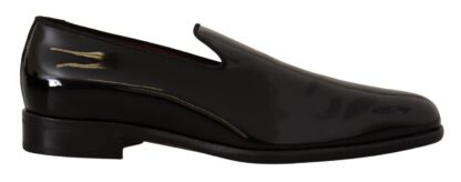 Dolce & Gabbana - Elegant Black Patent Leather Loafers