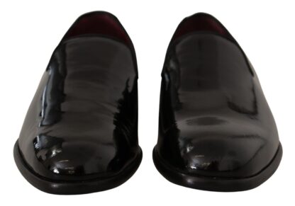 Dolce & Gabbana - Elegant Black Patent Leather Loafers