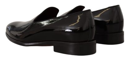 Dolce & Gabbana - Elegant Black Patent Leather Loafers