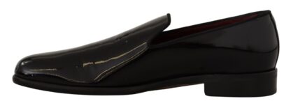 Dolce & Gabbana - Elegant Black Patent Leather Loafers