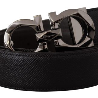 Salvatore Ferragamo - Elegant Reversible Calf Leather Belt