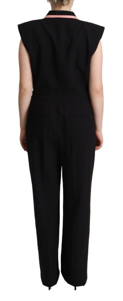 Dolce & Gabbana - Elegant Sleeveless Wool Blend Jumpsuit