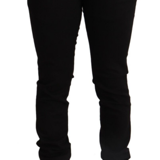 Dolce & Gabbana - Elegant Slim Fit Black Denim Jeans