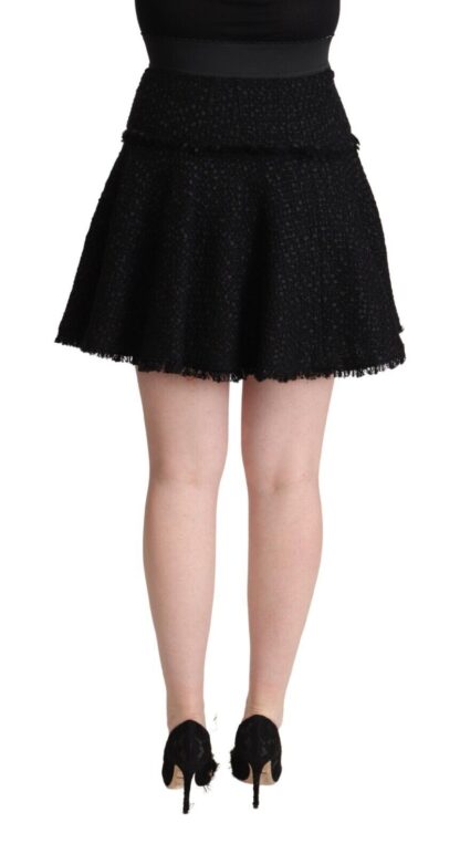 Dolce & Gabbana - Elegant Knitted A-Line Mini Skirt