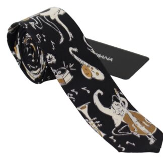 Dolce & Gabbana - Elegant Multicolor Silk Bow Tie