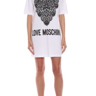 Love Moschino - Blue Cotton Women Dress