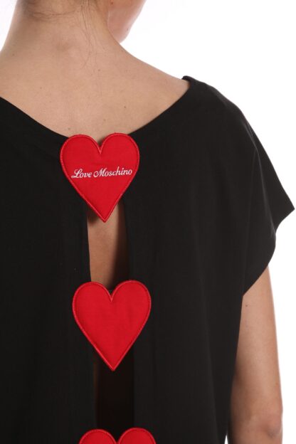 Love Moschino - Black Cotton Women T-Shirt