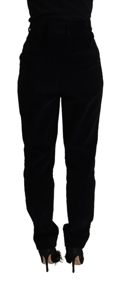 Dolce & Gabbana - Elegant High Waisted Tapered Pants