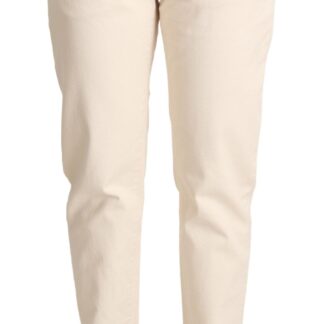 Dolce & Gabbana - Elegant Pink Tapered Pants for Sophisticated Style