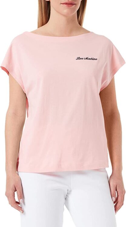 Love Moschino - Pink Cotton Women T-Shirt