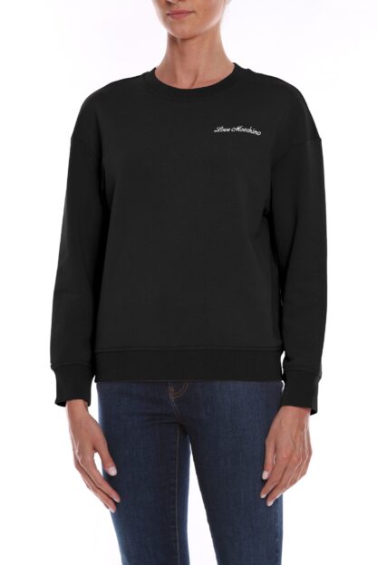 Love Moschino - Black Cotton Women Sweater