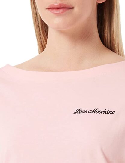 Love Moschino - Pink Cotton Women T-Shirt