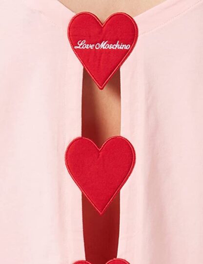 Love Moschino - Pink Cotton Women T-Shirt