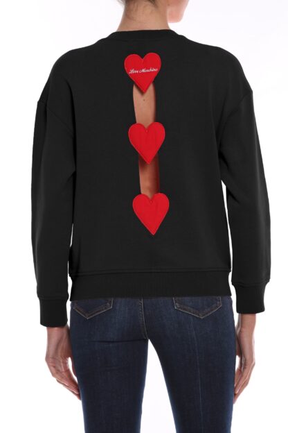 Love Moschino - Black Cotton Women Sweater