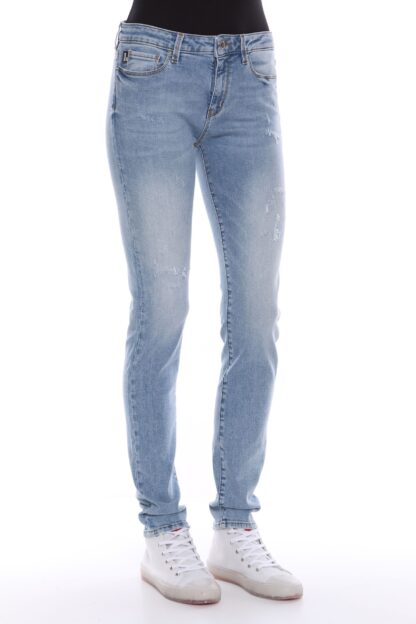 Love Moschino - Blue Cotton Women Jean