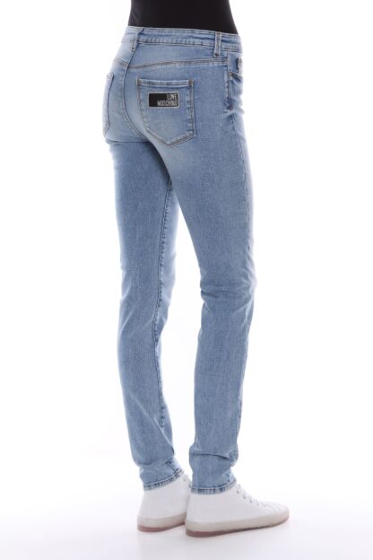 Love Moschino - Blue Cotton Women Jean