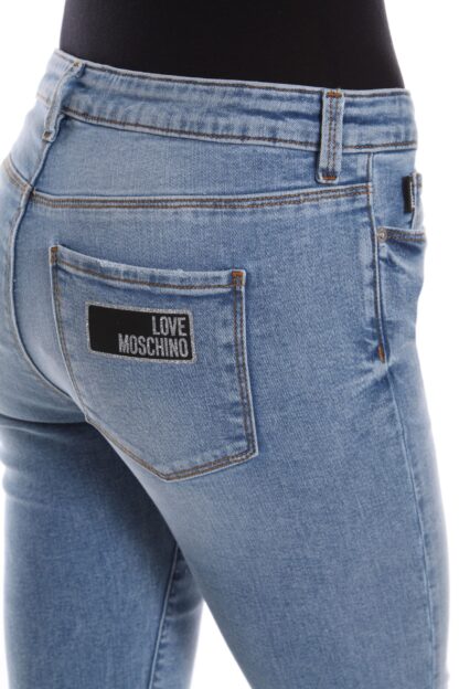 Love Moschino - Blue Cotton Women Jean