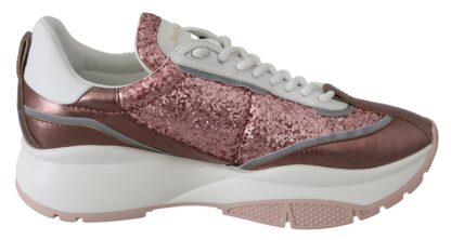 Jimmy Choo - Candyfloss Glitter Sneaker Euphoria