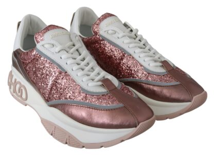 Jimmy Choo - Candyfloss Glitter Sneaker Euphoria