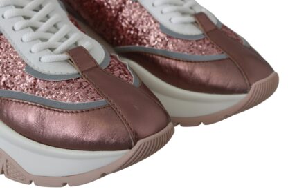 Jimmy Choo - Candyfloss Glitter Sneaker Euphoria