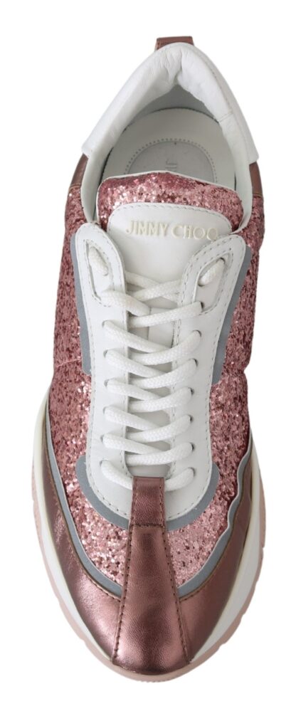 Jimmy Choo - Candyfloss Glitter Sneaker Euphoria