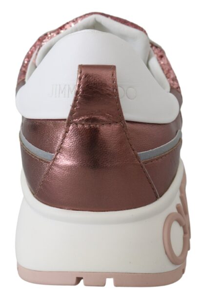 Jimmy Choo - Candyfloss Glitter Sneaker Euphoria