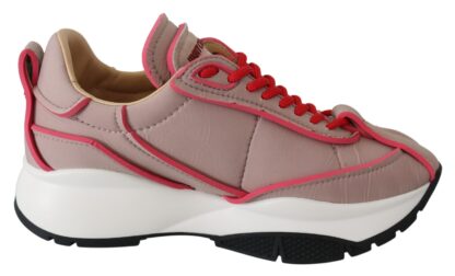 Jimmy Choo - Ballet Pink Chic Padded Sneakers