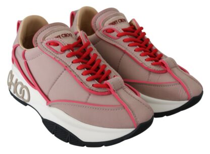 Jimmy Choo - Ballet Pink Chic Padded Sneakers