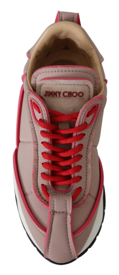 Jimmy Choo - Ballet Pink Chic Padded Sneakers