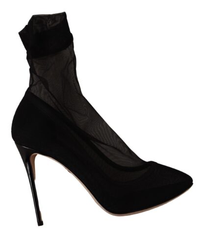 Dolce & Gabbana - Elegant Stretch Sock Boot Pumps