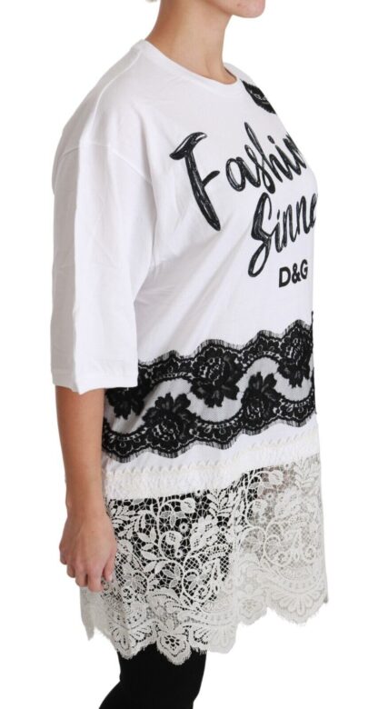 Dolce & Gabbana - Chic DG Fashion Sinners Oversized Tee