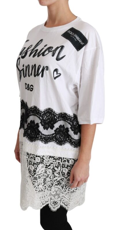 Dolce & Gabbana - Chic DG Fashion Sinners Oversized Tee