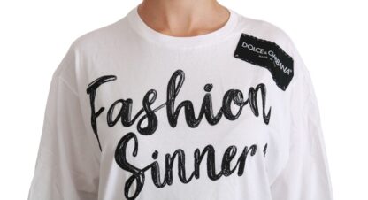 Dolce & Gabbana - Chic DG Fashion Sinners Oversized Tee