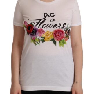 Dolce & Gabbana - Chic Fashion Explosion Crew Neck Tee