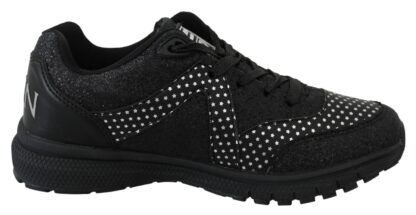 Plein Sport - Elegant Black Runner Jasmines Sport Shoes