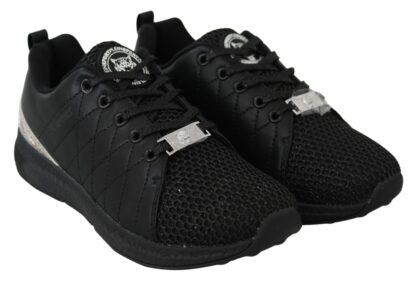 Plein Sport - Exquisite Black Runner Gisella Sports Sneakers