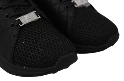 Plein Sport - Exquisite Black Runner Gisella Sports Sneakers