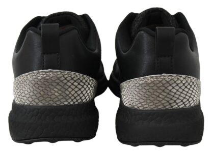 Plein Sport - Exquisite Black Runner Gisella Sports Sneakers