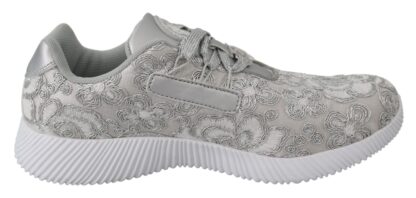 Plein Sport - Silver Gleam Runner Joice Sneakers