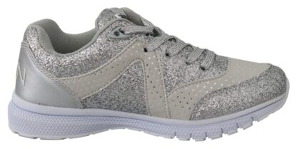 Plein Sport - Chic Silver Runner Jasmines Sneakers